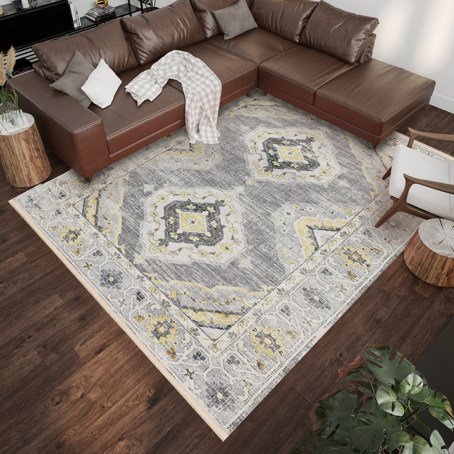 Dalyn Rugs Marbella  Gray  Traditional