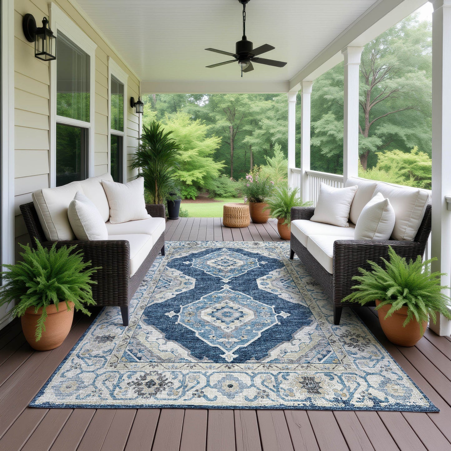 Dalyn Rugs Marbella  Indigo  Traditional