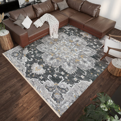 Dalyn Rugs Marbella  Midnight  Traditional