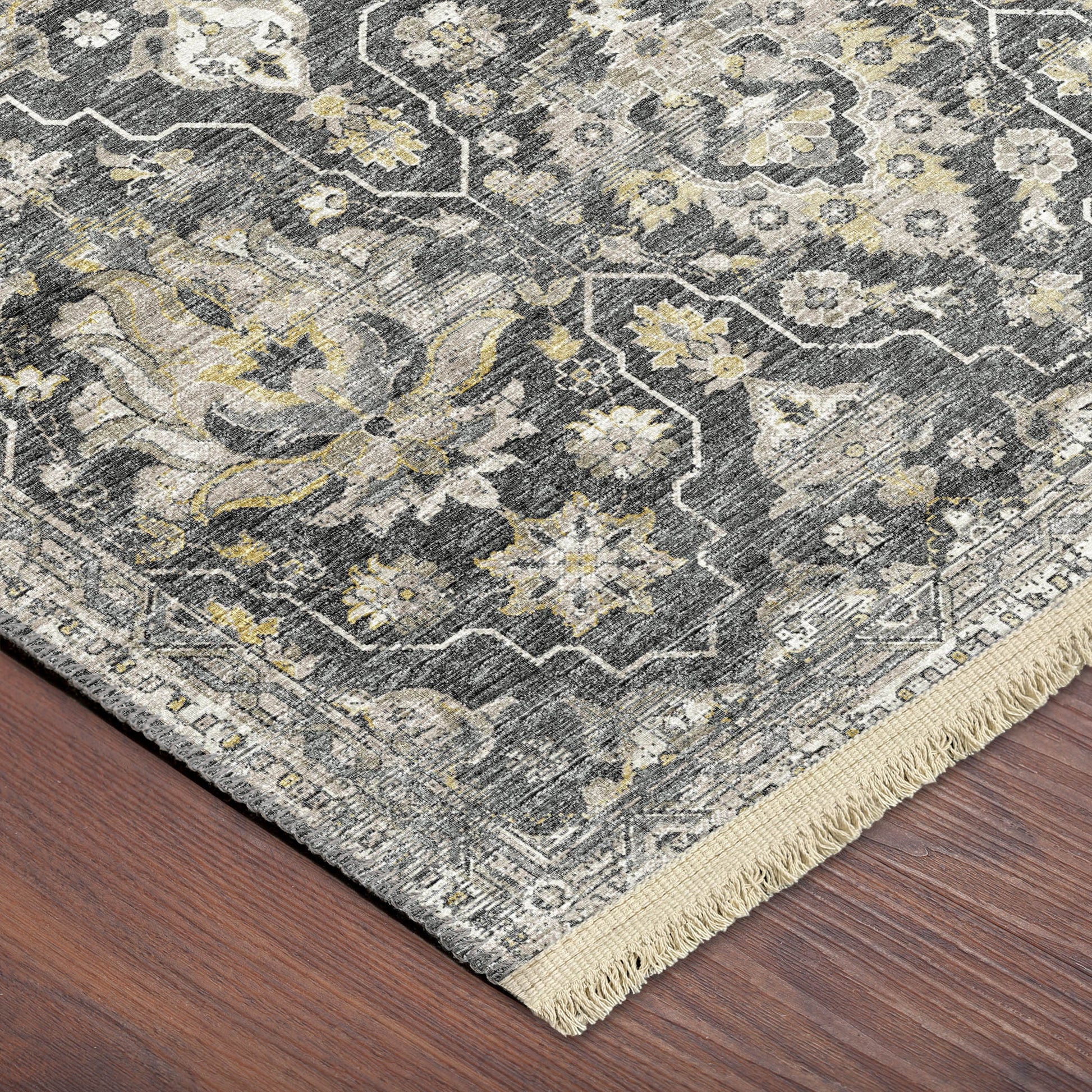 Dalyn Rugs Marbella  Charcoal  Traditional