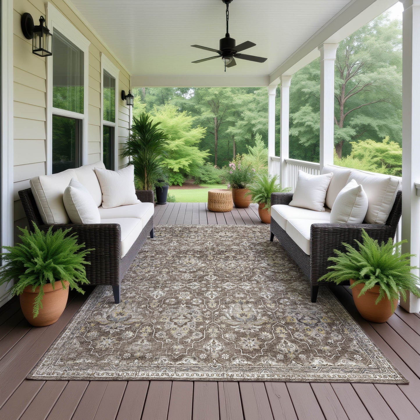 Dalyn Rugs Marbella  Mocha  Traditional