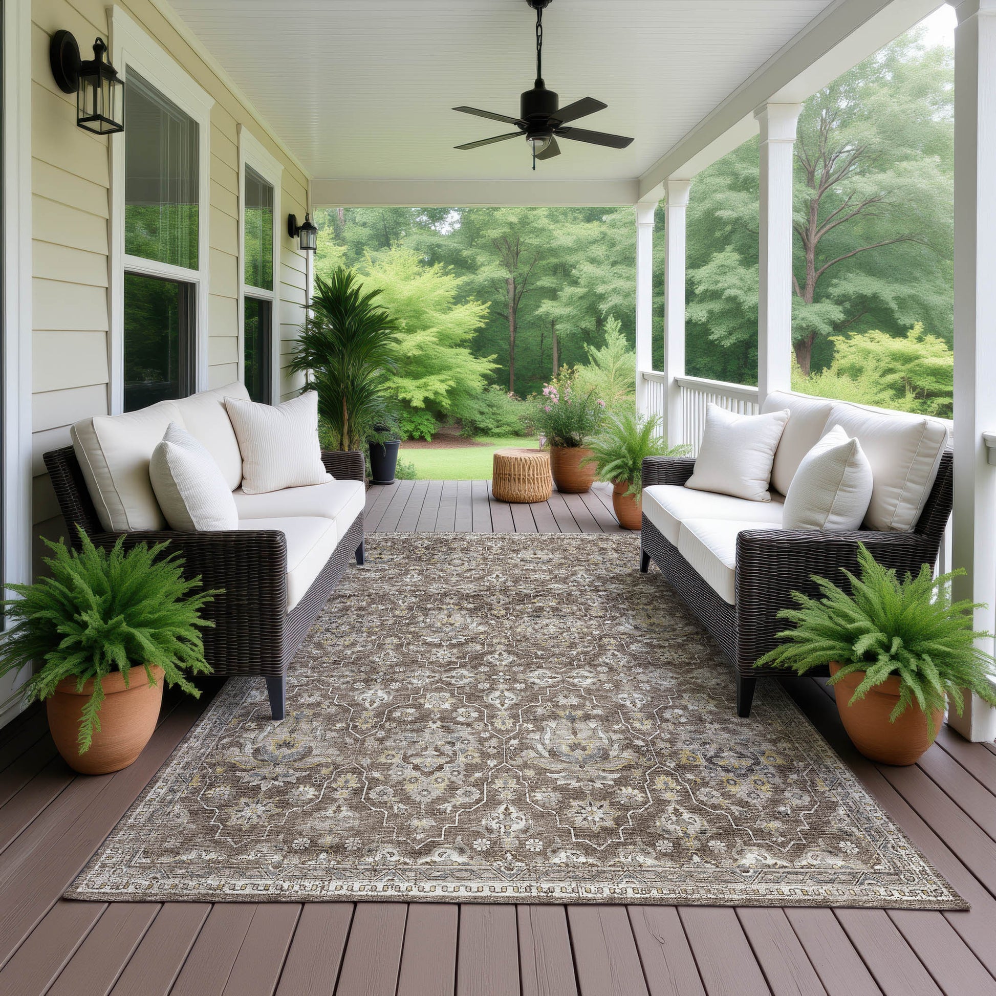 Dalyn Rugs Marbella  Mocha  Traditional