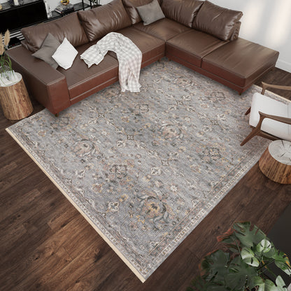 Dalyn Rugs Marbella  Silver  Traditional