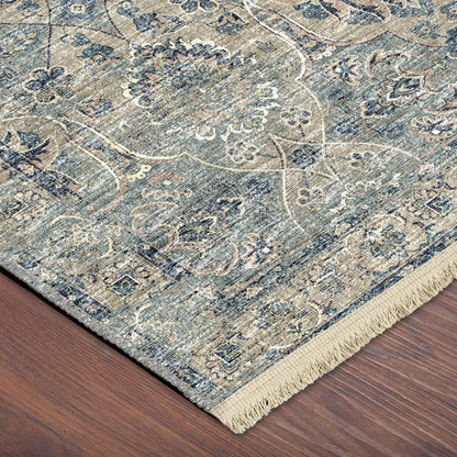 Dalyn Rugs Marbella  Mineral Blue  Traditional