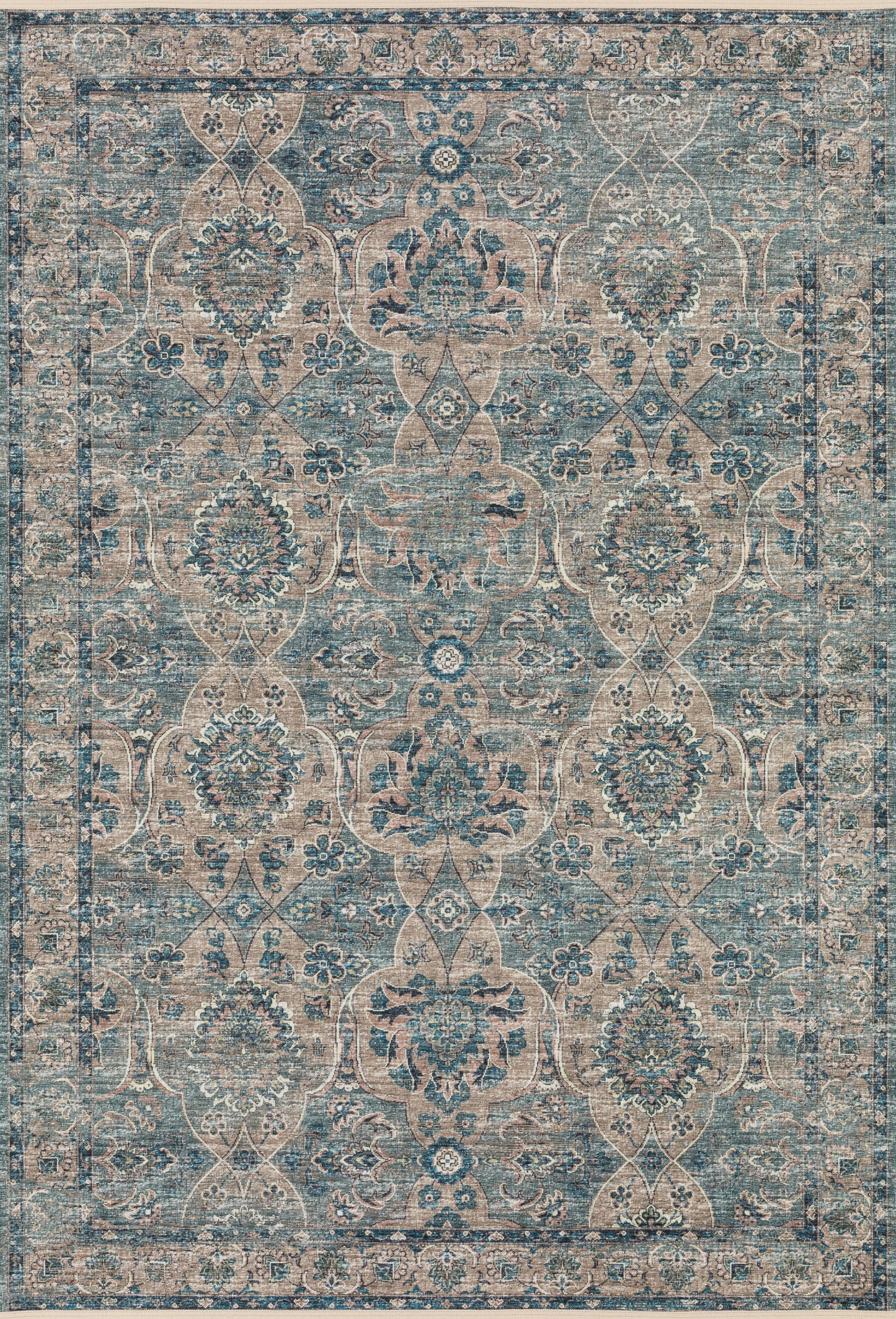 Dalyn Rugs Marbella  Mineral Blue  Traditional