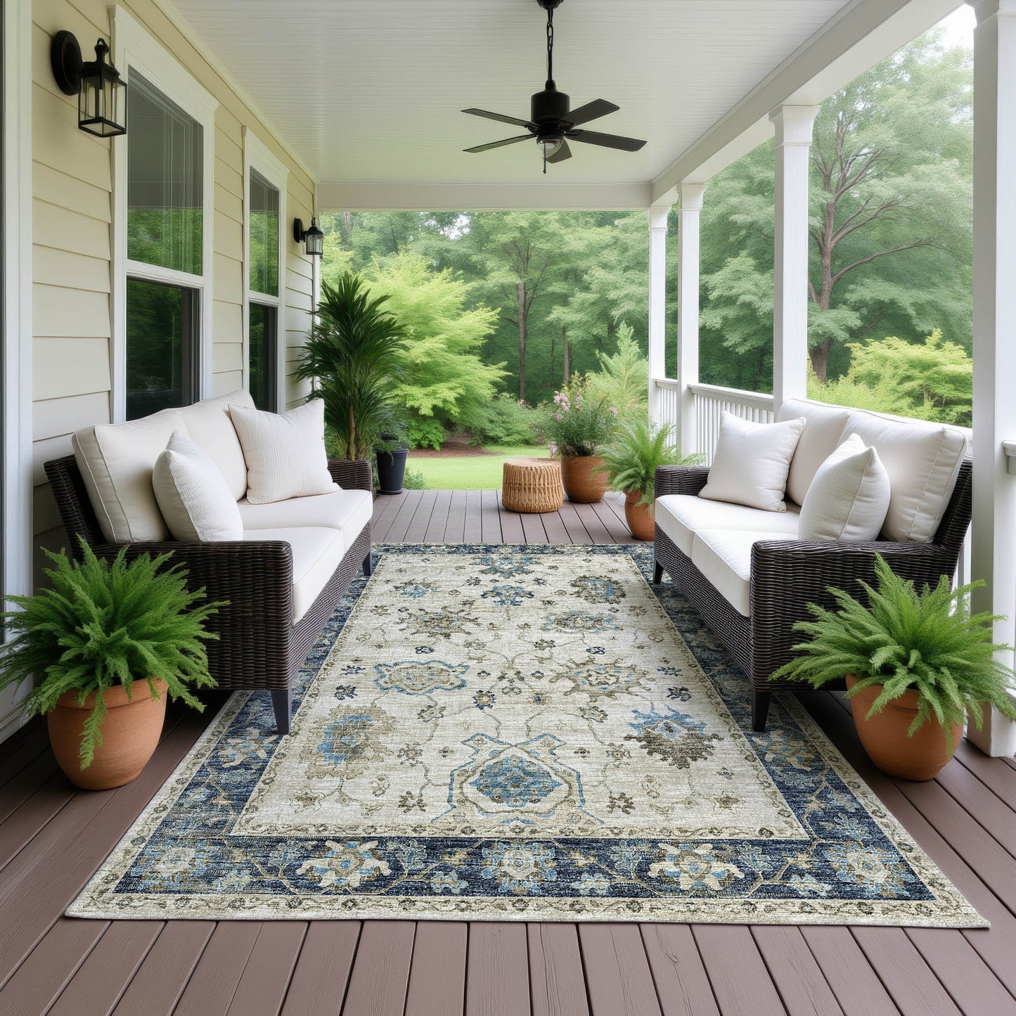 Dalyn Rugs Marbella  Flax  Traditional