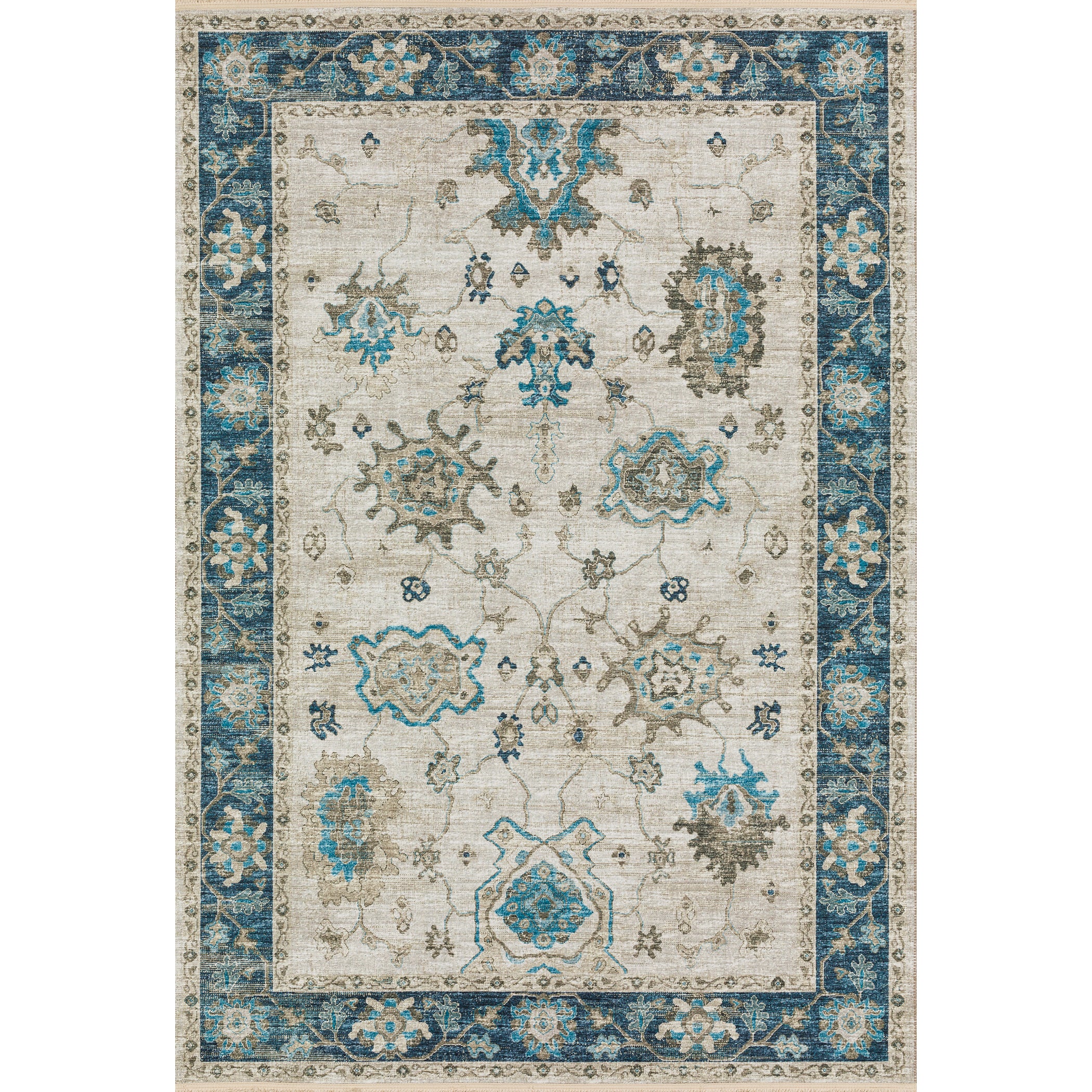 Dalyn Rugs Marbella MB6 Flax Traditional Machine Made Rug – Atlanta ...