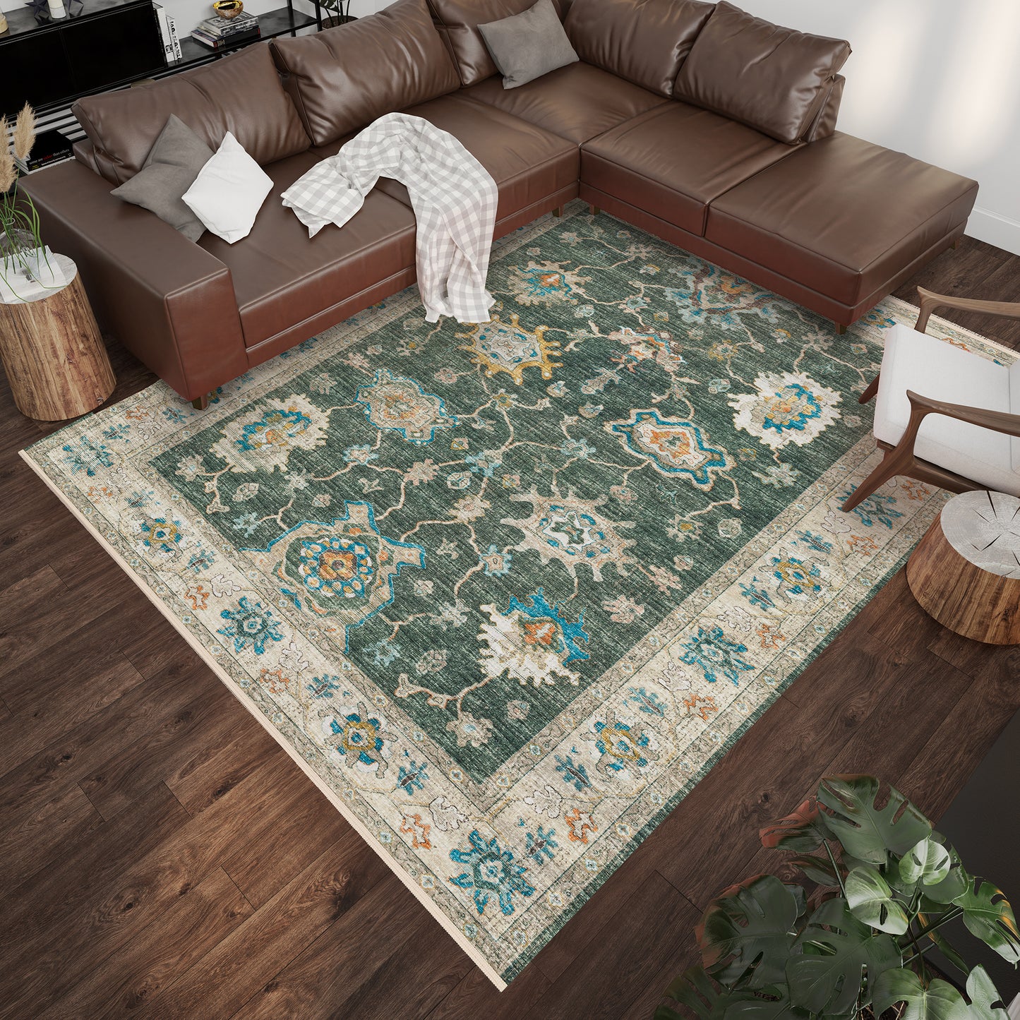 Dalyn Rugs Marbella  Olive  Traditional