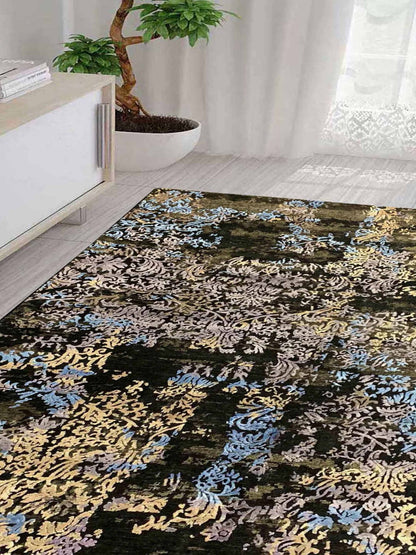 Artisan Toni Charcoal Multi Transitional Knotted Rug - Rugs - Artisan - Atlanta Designer Rugs