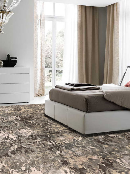 Artisan Mary Grey Lt.Lilac Contemporary Knotted Rug - Rugs - Artisan - Atlanta Designer Rugs