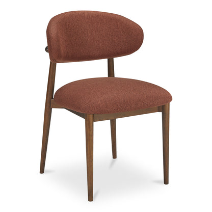 Moes Home Dining Chairs ELLIE Red Mid-Century Modern Furniture Rug