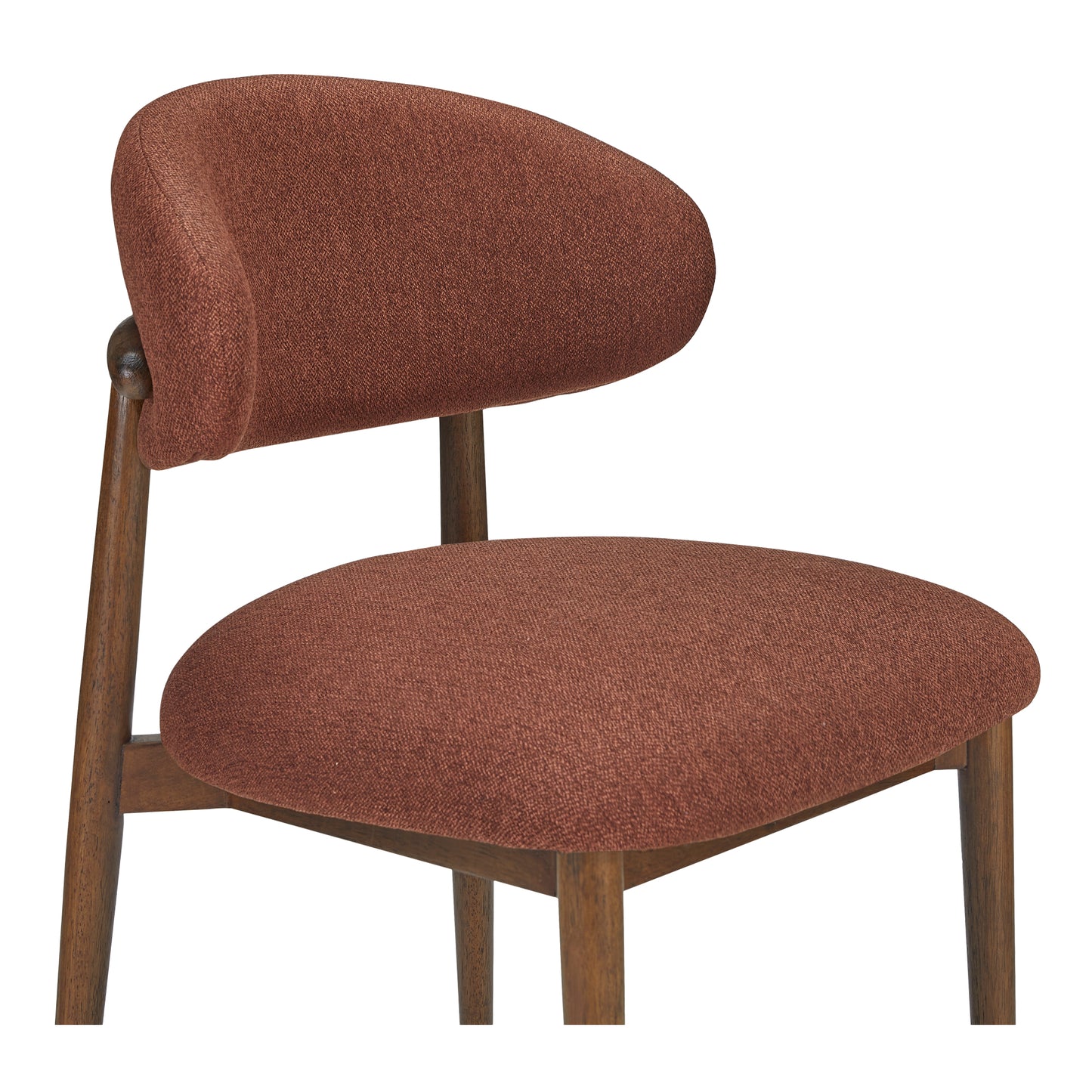 Moes Home Dining Chairs ELLIE Red Mid-Century Modern Furniture Rug