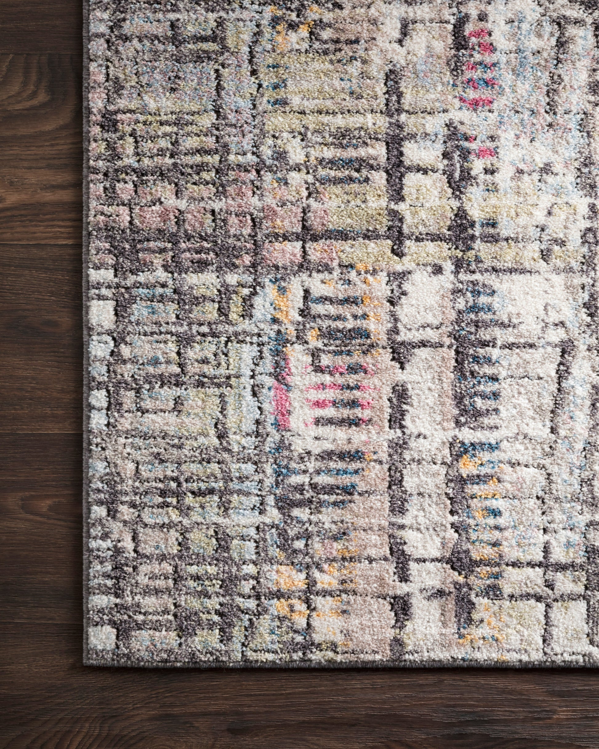 Loloi Medusa  Charcoal Multi Contemporary