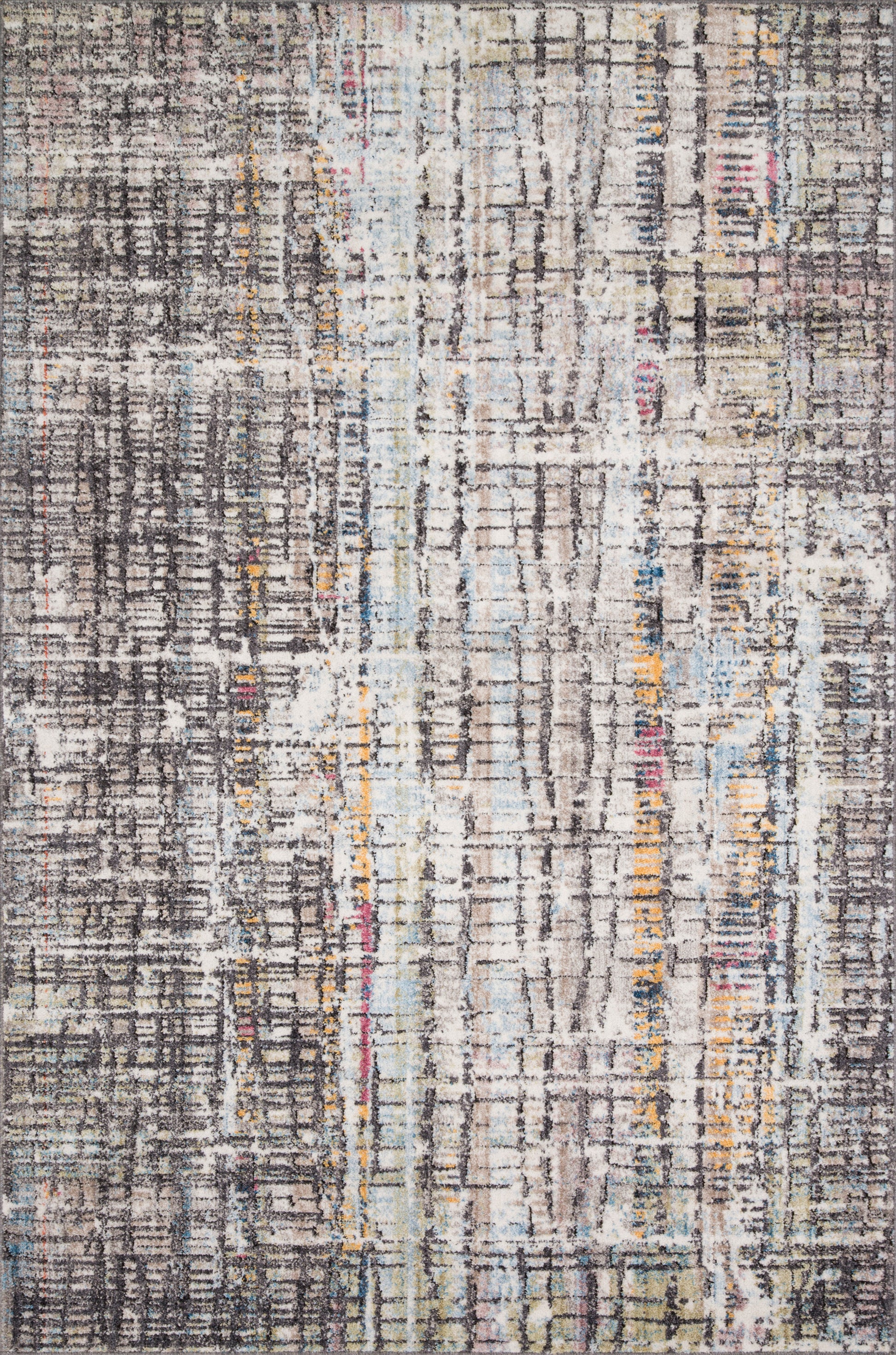 Loloi Medusa  Charcoal Multi Contemporary