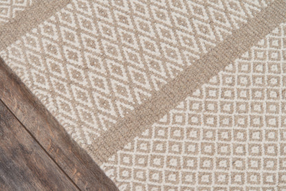 Momeni Mesa  Beige  Contemporary