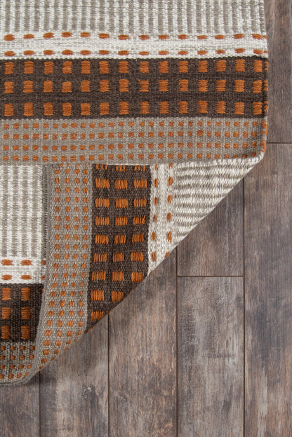 Momeni Mesa  Rust  Contemporary