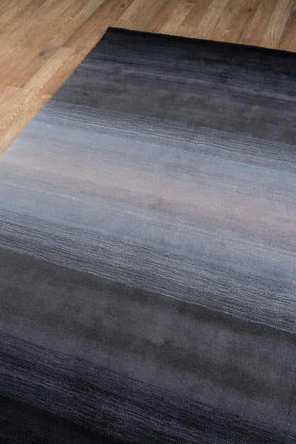 Momeni Metro  Midnight Black  Contemporary