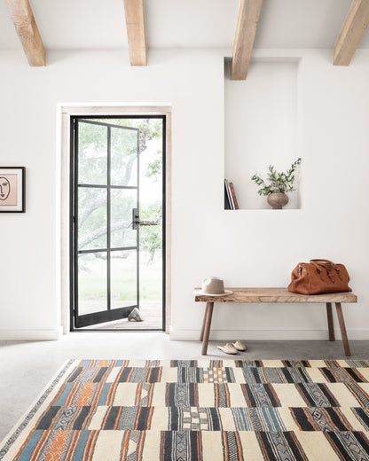 Loloi Mika  Ivory Multi Indoor/Outdoor