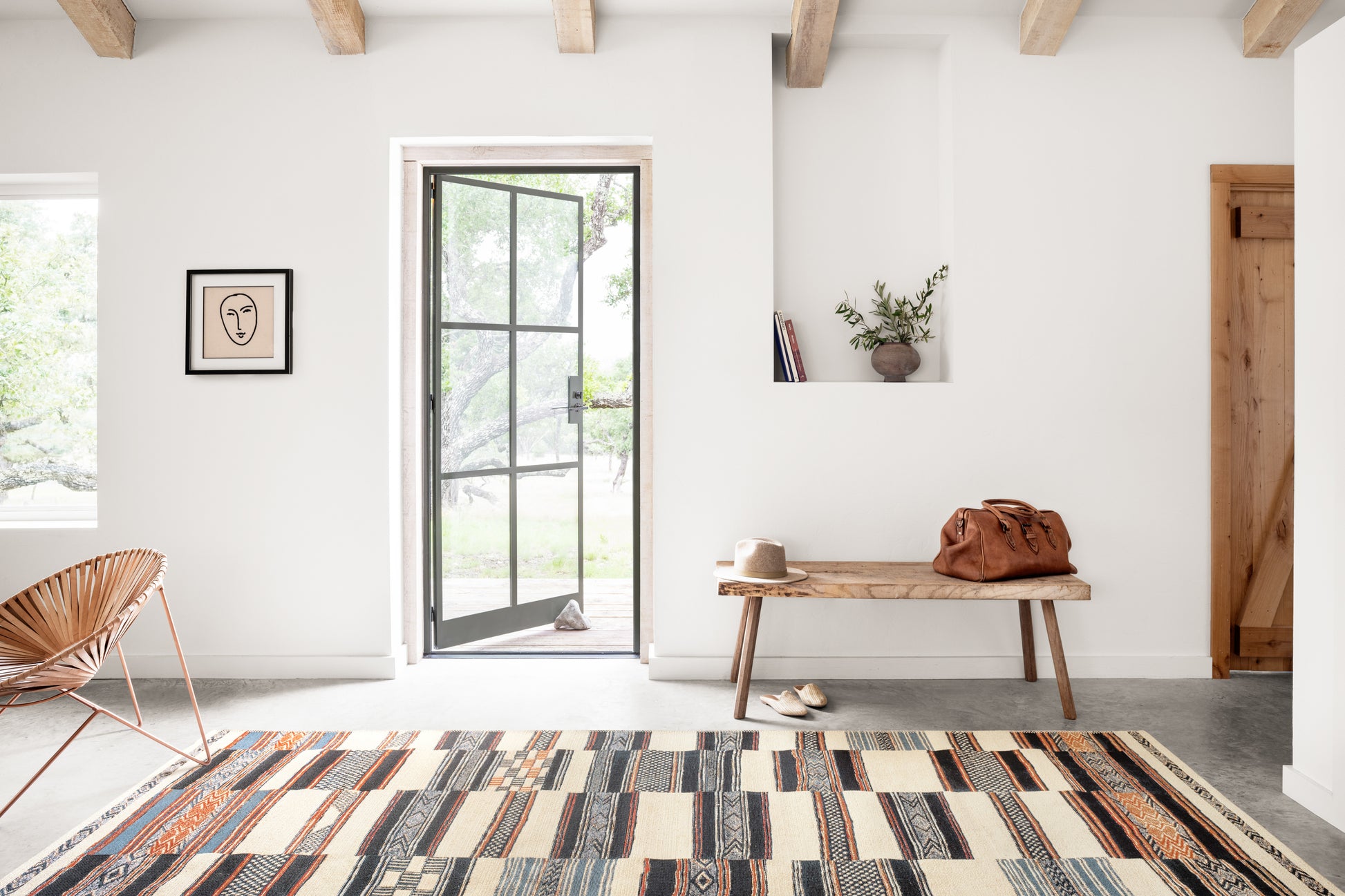 Loloi Mika  Ivory Multi Indoor/Outdoor