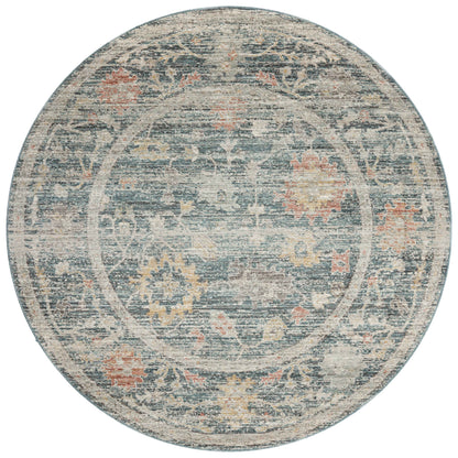Magnolia Home by Joanna Gaines x Loloi Millie  Blue Multi Traditional