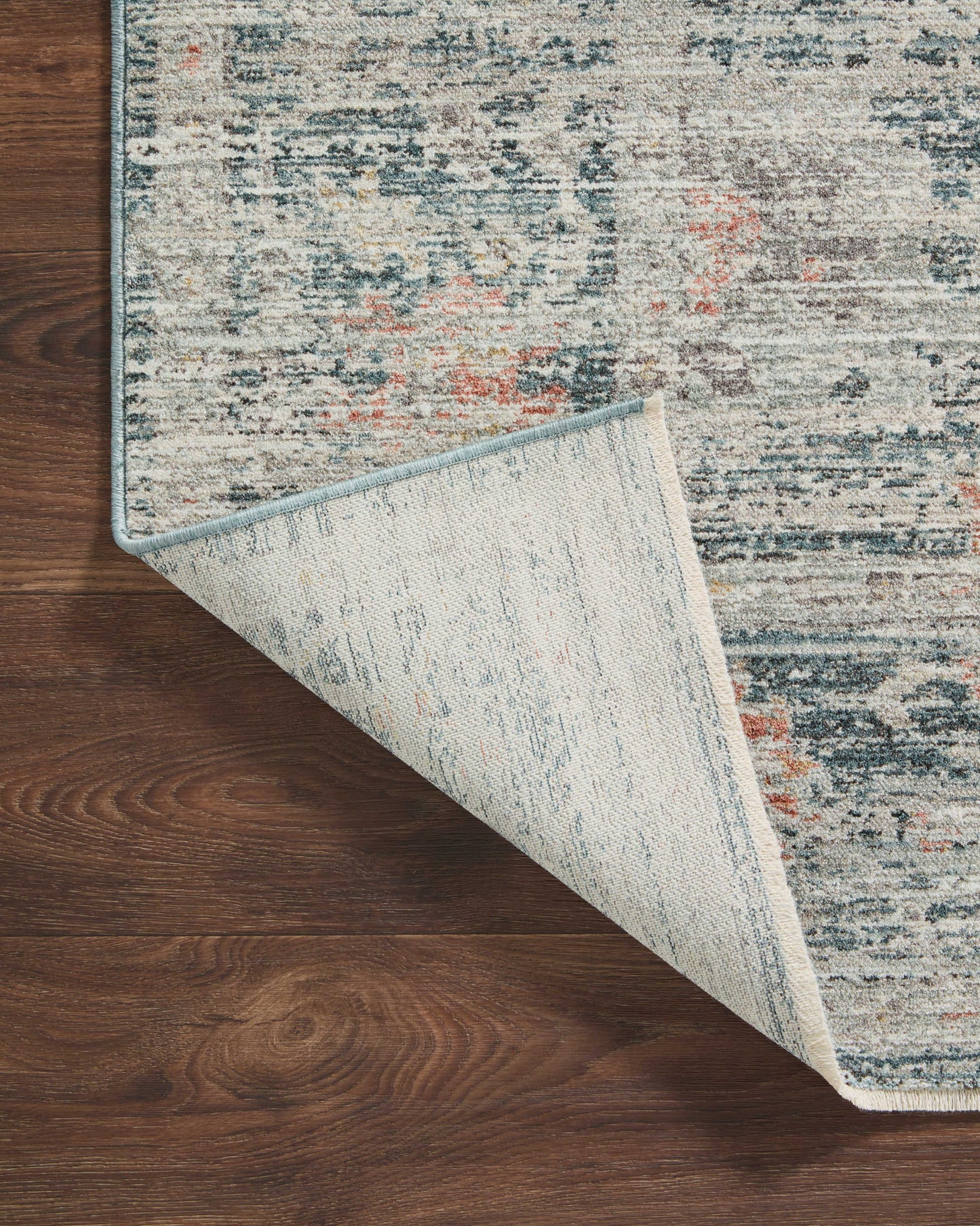 Magnolia Home by Joanna Gaines x Loloi Millie  Blue Multi Traditional