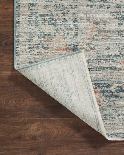 Magnolia Home by Joanna Gaines x Loloi Millie  Blue Multi Traditional