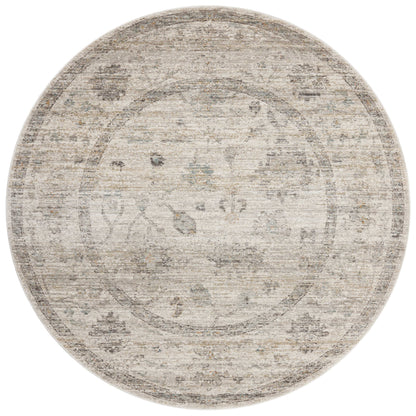 Magnolia Home by Joanna Gaines x Loloi Millie  Silver Dove Traditional