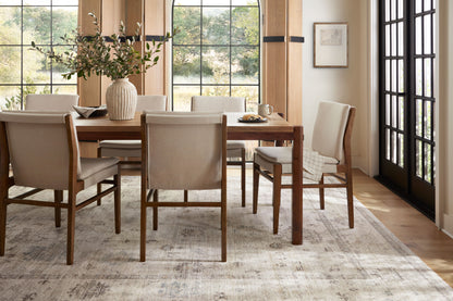 Magnolia Home by Joanna Gaines x Loloi Millie  Silver Dove Traditional