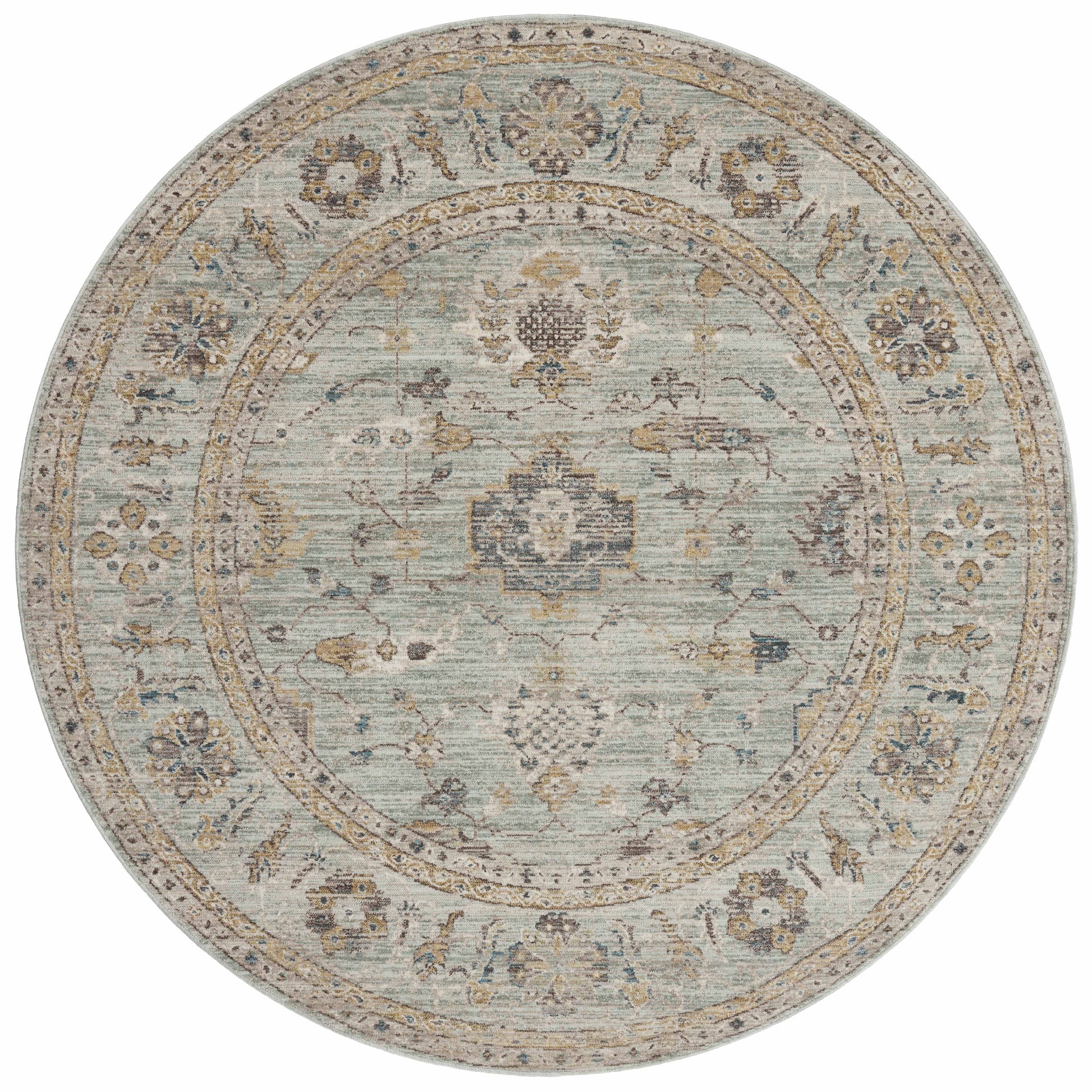 Magnolia Home by Joanna Gaines x Loloi Millie  Sky Gold Traditional