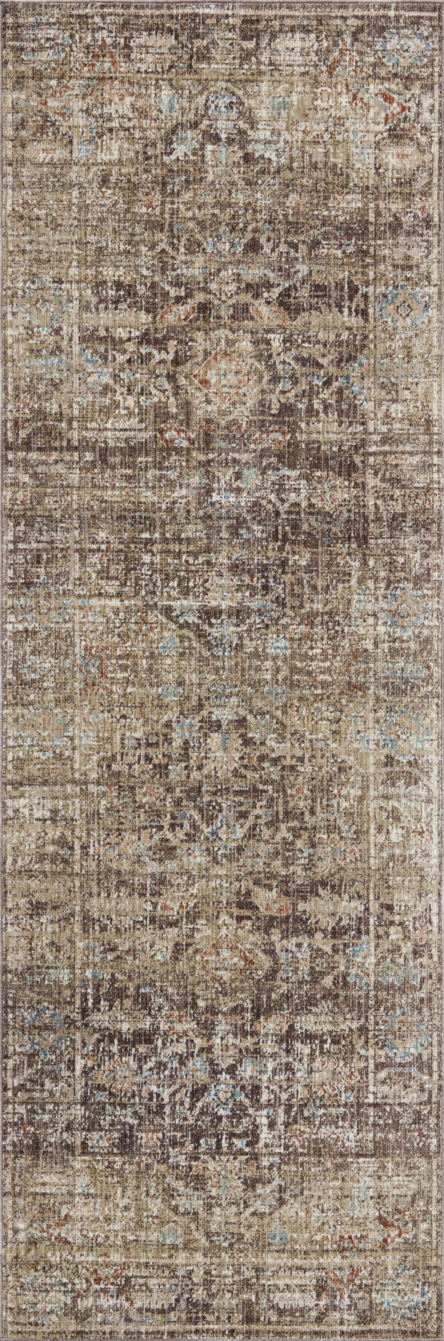 Magnolia Home by Joanna Gaines x Loloi Millie  Charcoal Dove Traditional