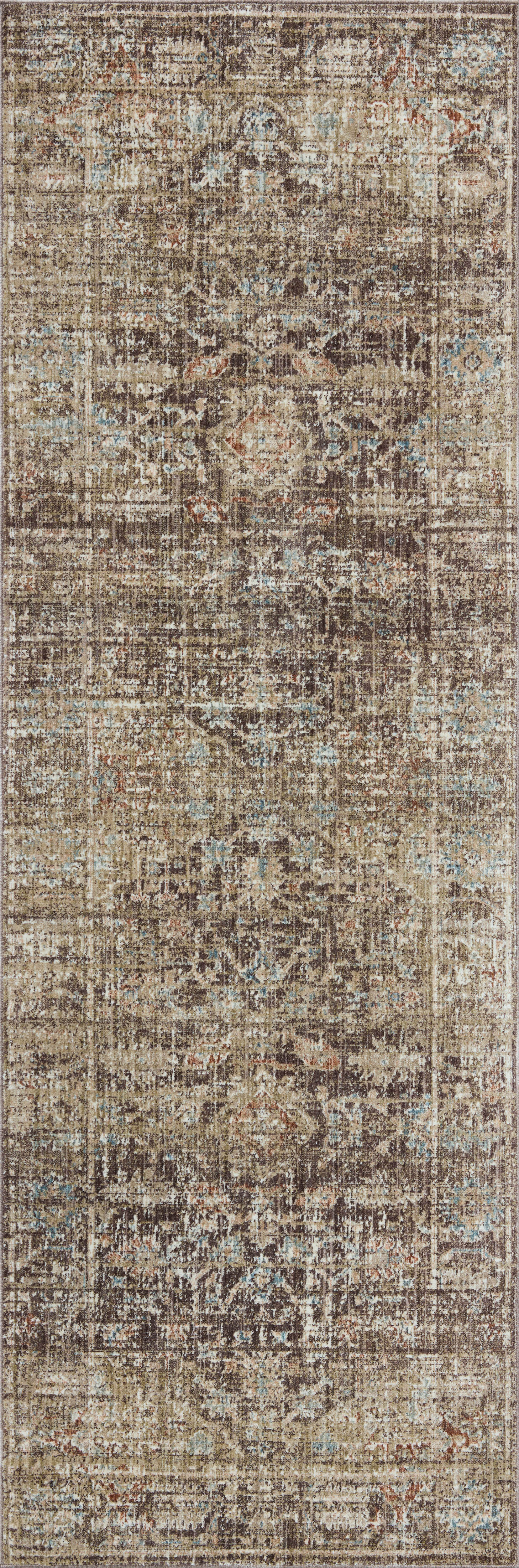 Magnolia Home by Joanna Gaines x Loloi Millie  Charcoal Dove Traditional