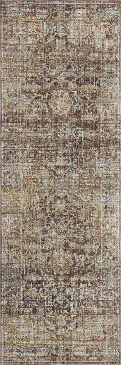 Magnolia Home by Joanna Gaines x Loloi Millie  Charcoal Dove Traditional