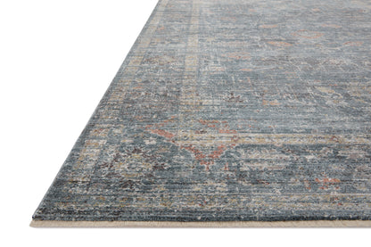 Magnolia Home by Joanna Gaines x Loloi Millie  Denim Multi Traditional