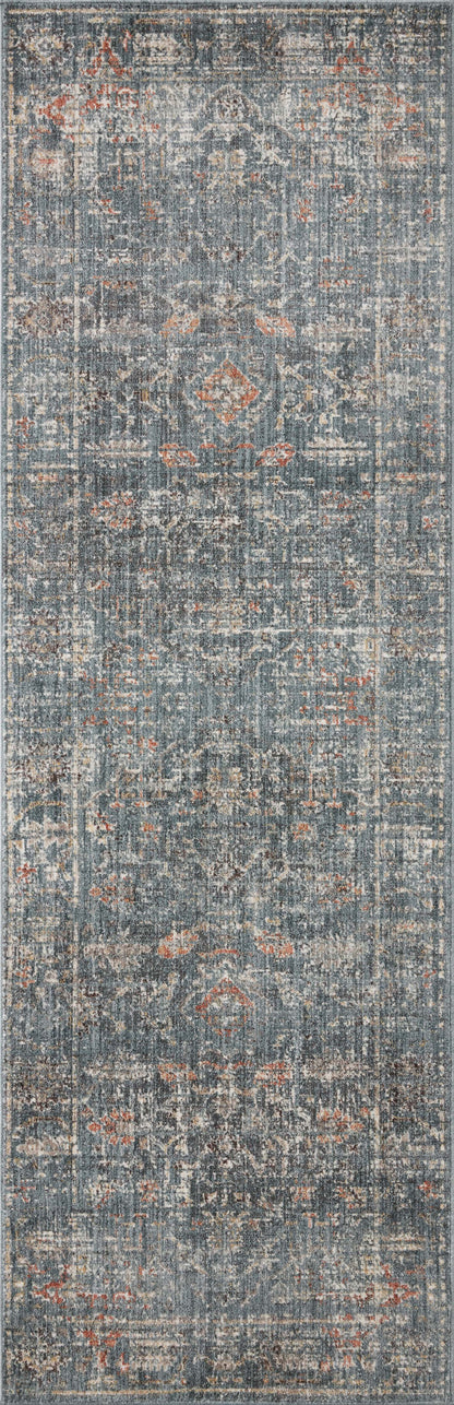 Magnolia Home by Joanna Gaines x Loloi Millie  Denim Multi Traditional