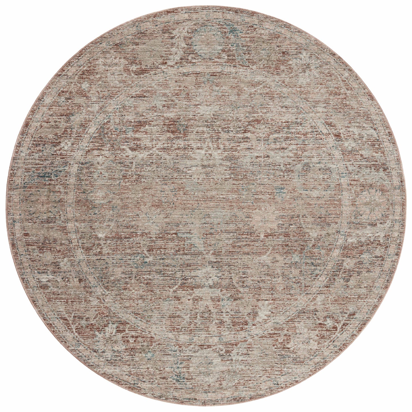 Magnolia Home by Joanna Gaines x Loloi Millie  Brick Fog Traditional