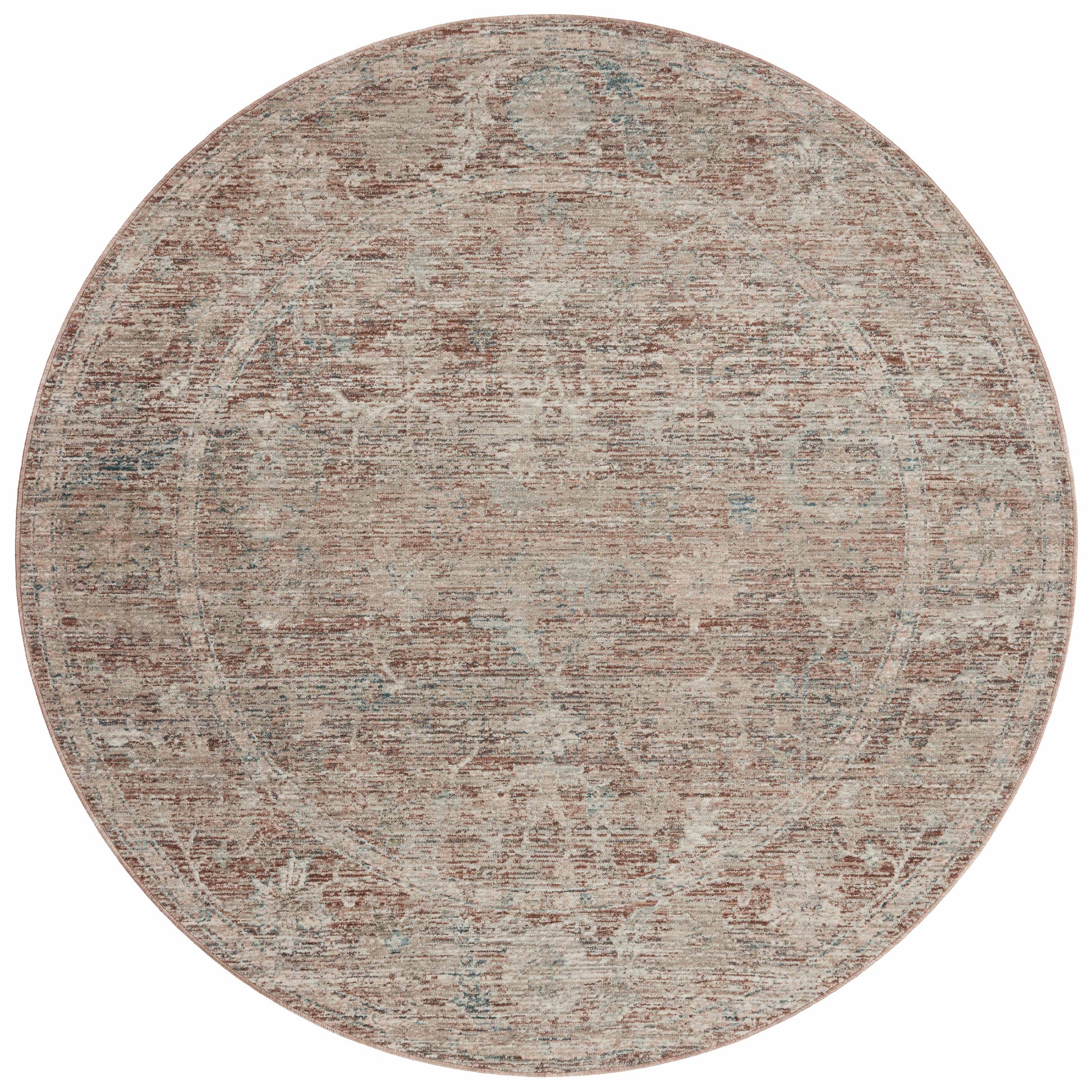 Magnolia Home by Joanna Gaines x Loloi Millie  Brick Fog Traditional