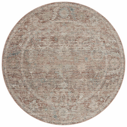 Magnolia Home by Joanna Gaines x Loloi Millie  Brick Fog Traditional