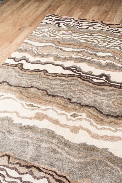 Momeni Millennia  Sand  Contemporary