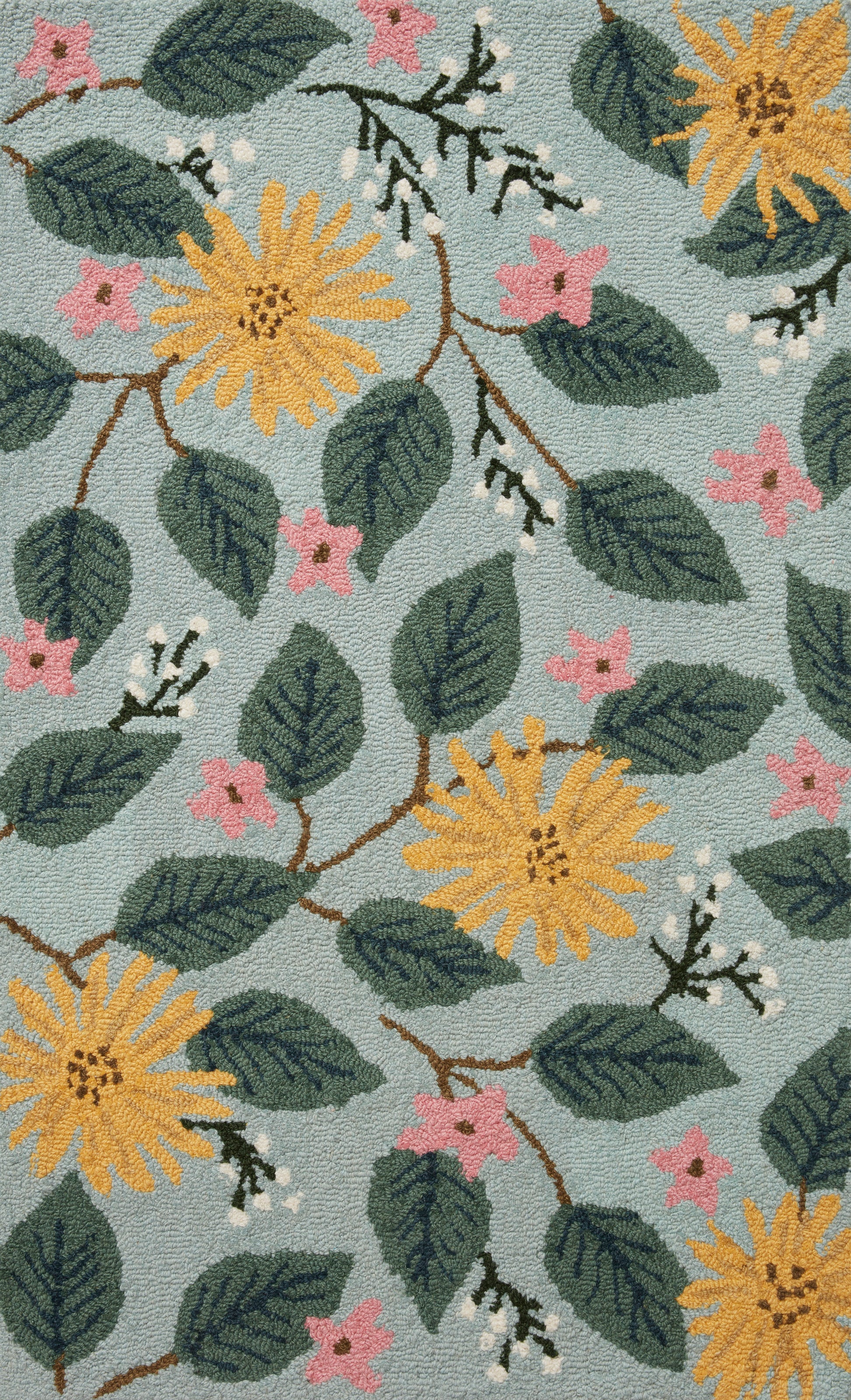 Rifle Paper Co. x Loloi Minnie  Lt. Blue  Contemporary