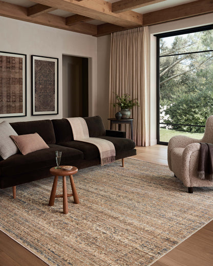 Amber Lewis x Loloi Molly  Natural Denim Traditional