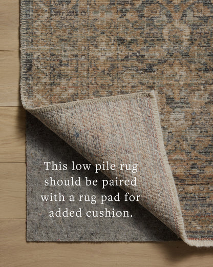 Amber Lewis x Loloi Molly  Denim Gold Traditional