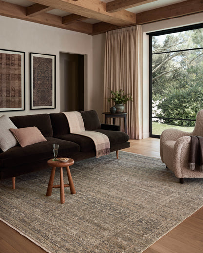 Amber Lewis x Loloi Molly  Navy Blush Traditional