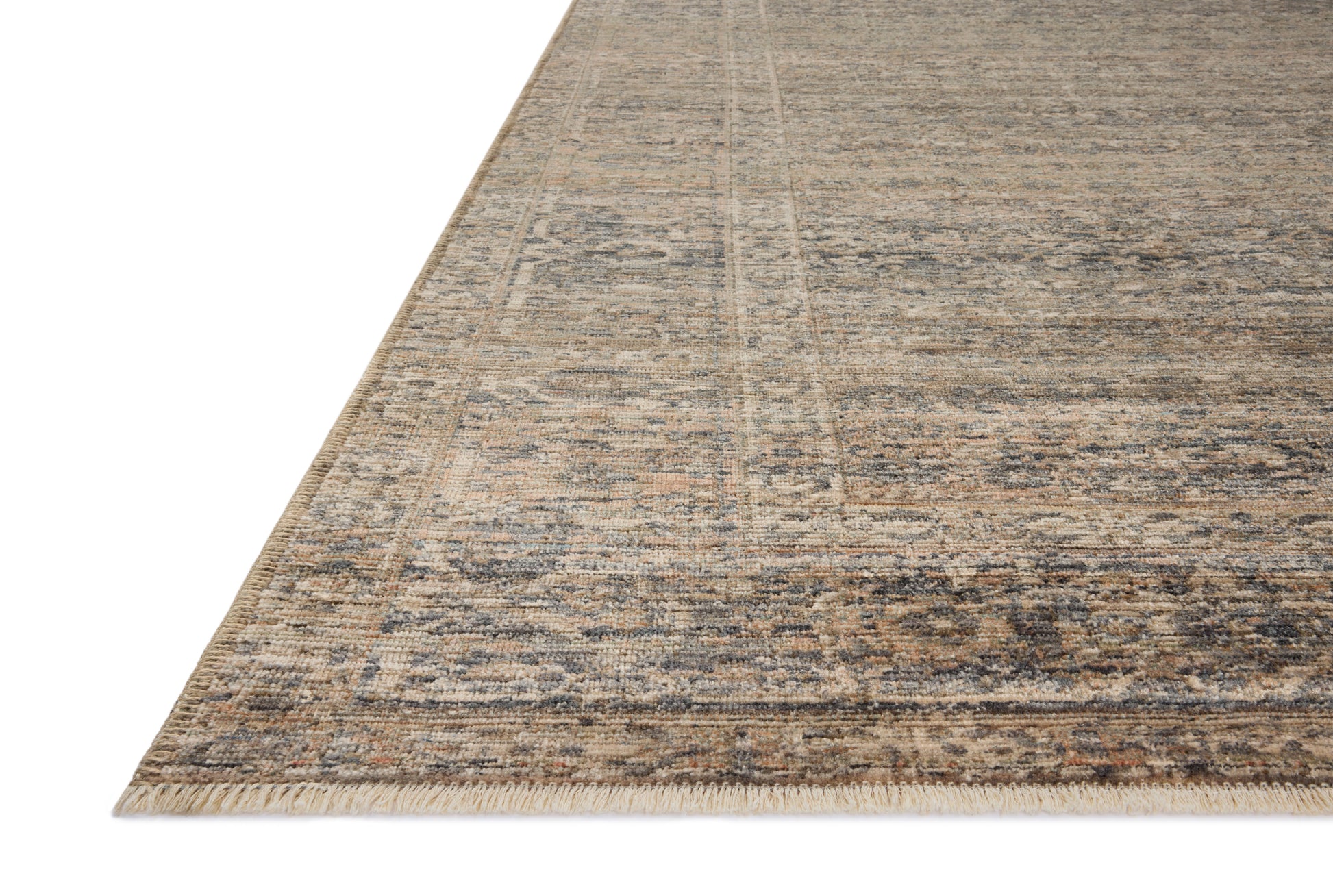 Amber Lewis x Loloi Molly  Navy Blush Traditional