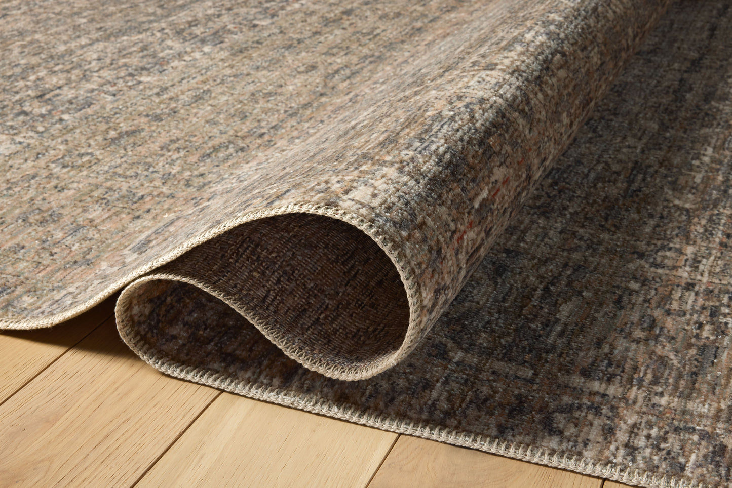 Amber Lewis x Loloi Molly  Navy Blush Traditional