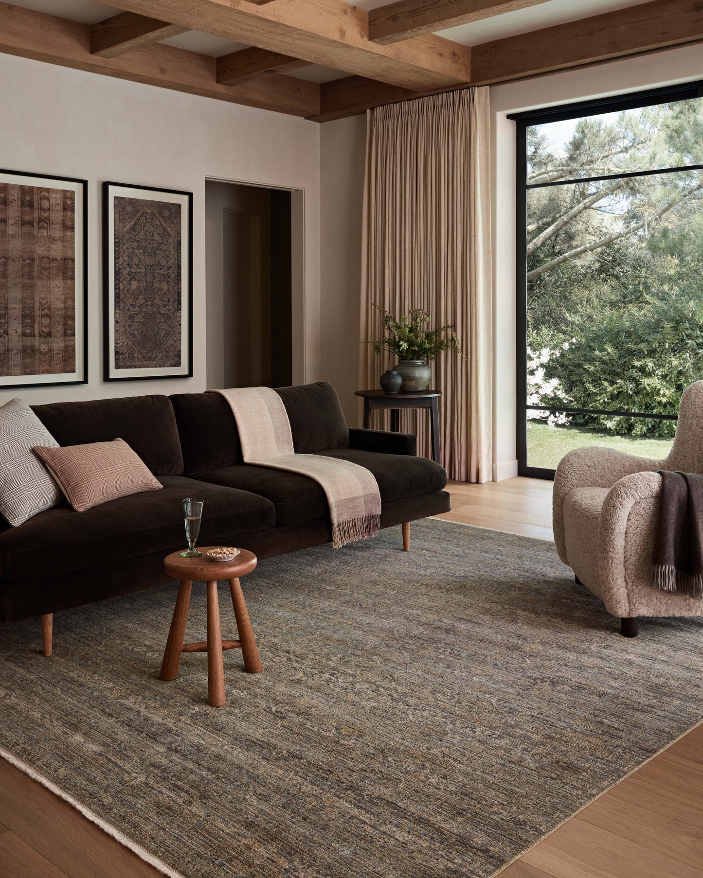 Amber Lewis x Loloi Molly  Lagoon Natural Traditional