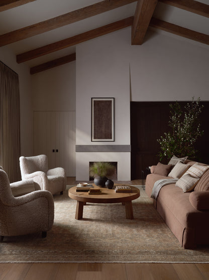 Amber Lewis x Loloi Molly  Gold Blue Traditional