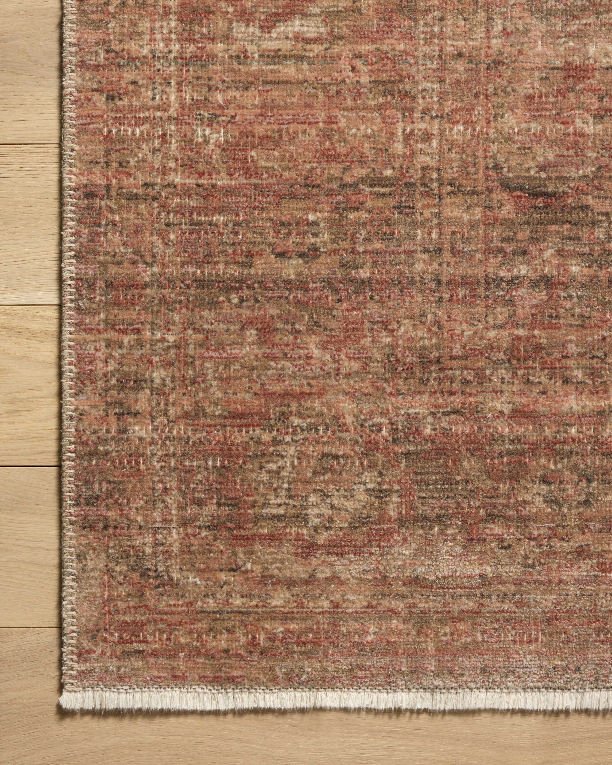 Amber Lewis x Loloi Molly  Brick Bark Traditional