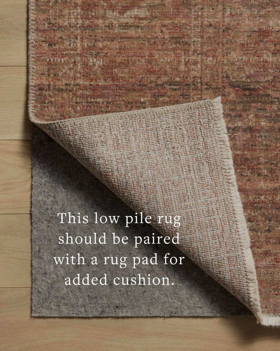 Amber Lewis x Loloi Molly  Brick Bark Traditional