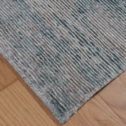 Artisan Mary Lt.Blue Contemporary Knotted Rug - Rugs - Artisan - Atlanta Designer Rugs