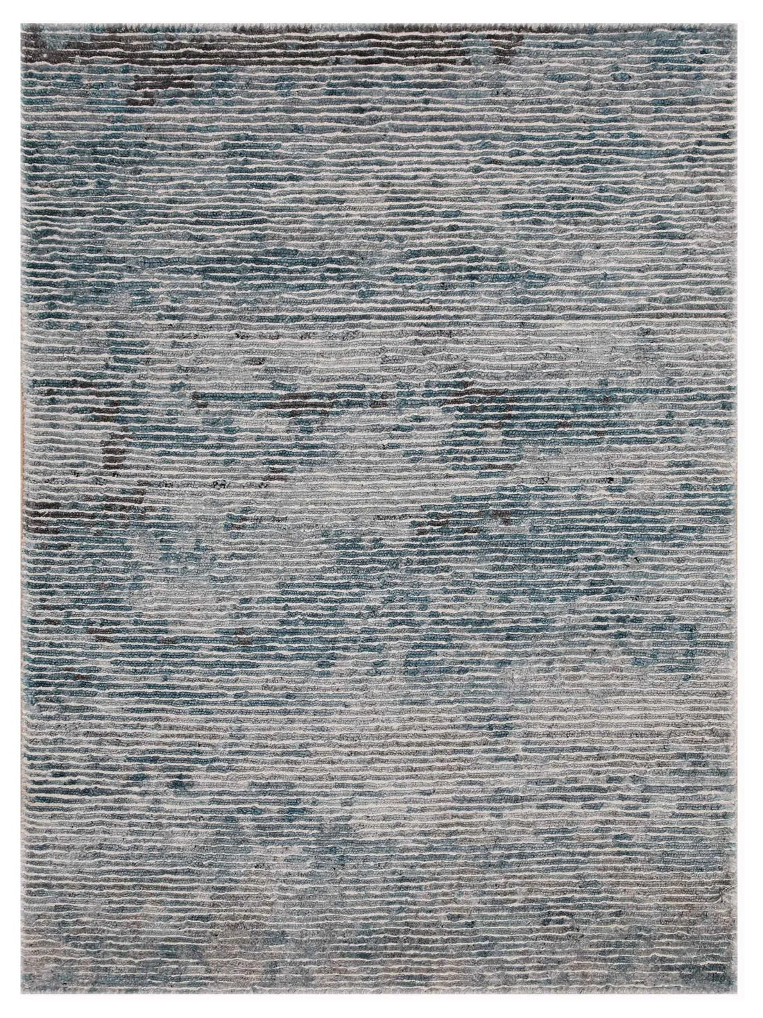 Artisan Mary  Lt.Blue  Contemporary Knotted Rug